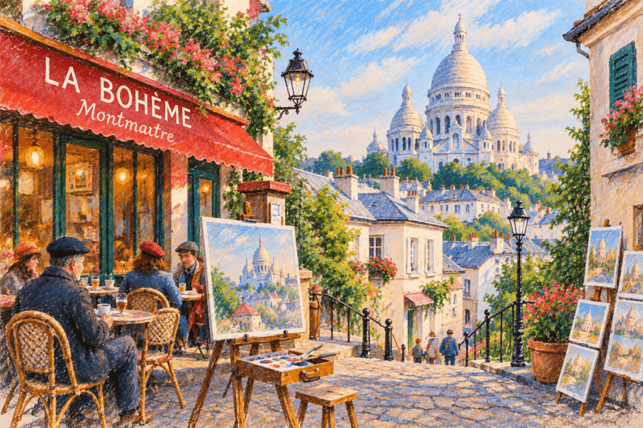 Retraite Sportive -Sortie automnale La bohème à Montmartre